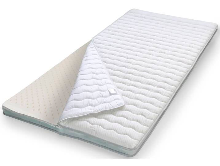 Topper STENDEBACH Softtop Silver+ Latex , weiß, B:200cm H:8cm L:200cm, Latex, Topper