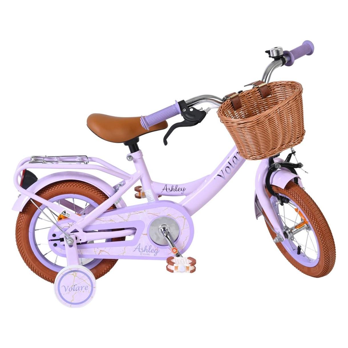 Volare - Children's Bicycle 12 - Ashley Purple pastel (51276) (12") (51276)