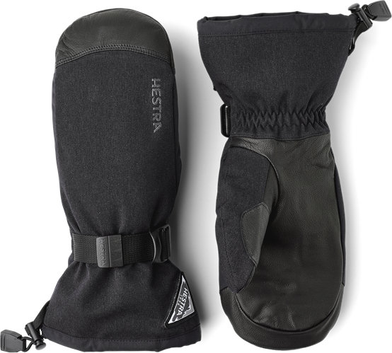 Hestra Powder Gauntlet - Mitt, Black
