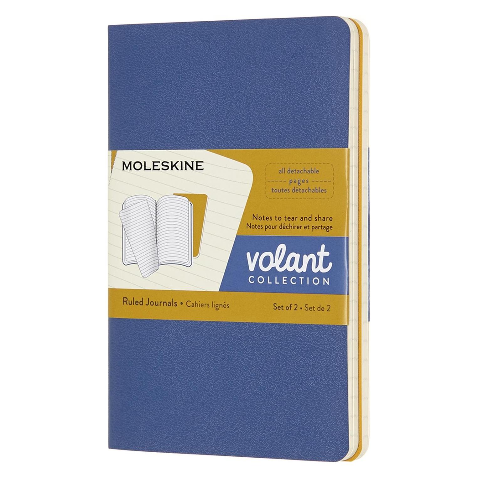 Moleskine Volant (A6, Pocket, Blanko, Gepunktet, Liniert, Weicher Einband) (620565)