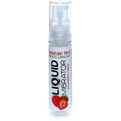 Amoreane, Vibrator, - Vibrating Liquid Strawberry 10 ml