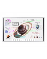 Samsung Flip Pro WM65B 165 cm 65" Diagonalklasse LCD-Display mit LED-Hintergrundbeleuchtung Bildung / Geschäftswesen mit Touchscreen Multi-Touch Tizen OS 4K UHD 2160p 3840 x 2160 Edge LED White Gray (LH65WMBWBGCXEN)
