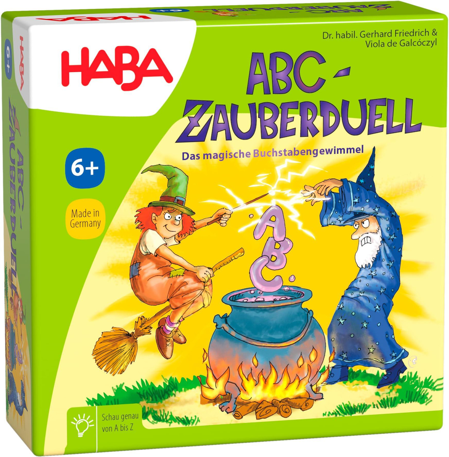HABA 4912 Leerspel ABC Magische Duel voor kinderen vanaf 6 jaar