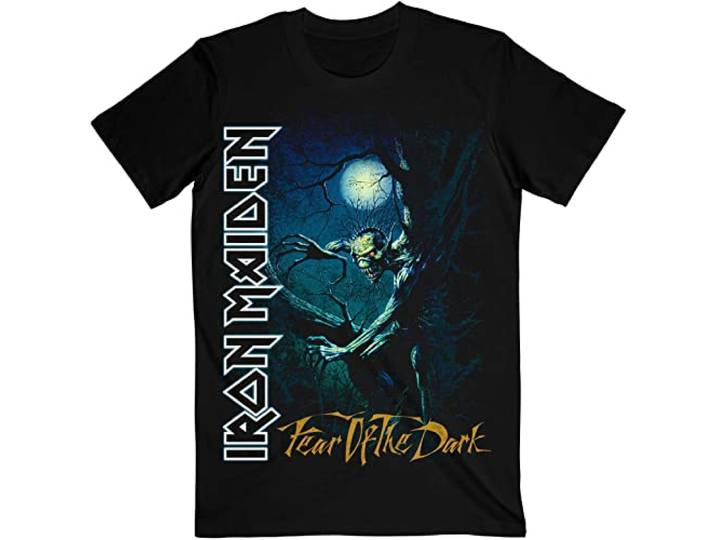 T-Shirt # Xl Black Unisex # Fear Of The Dark Tree Sprite