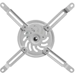 Techly Beamer-Deckenhalter (Decke), Beamer Halterung, Silber