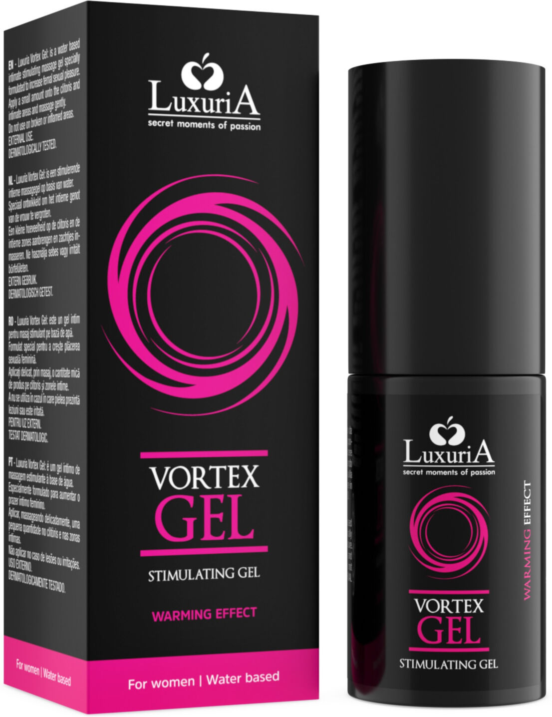 Intimateline Luxuria Vortex - Varmende Stimulerende Gel Til Kvinder (30 Ml)