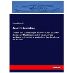 Aus dem Konzertsaal, Fachbücher von Eduard Hanslick
