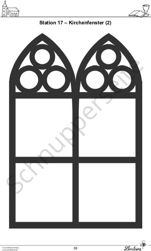Lernbiene Die Kirche - das Haus Gottes