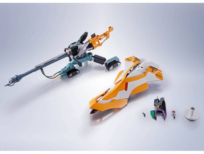 Bandai Tamashii Nations Actionfigur Evangelion Robot Spirits O.Y. Positron Cannon + ESV + Type G Component
