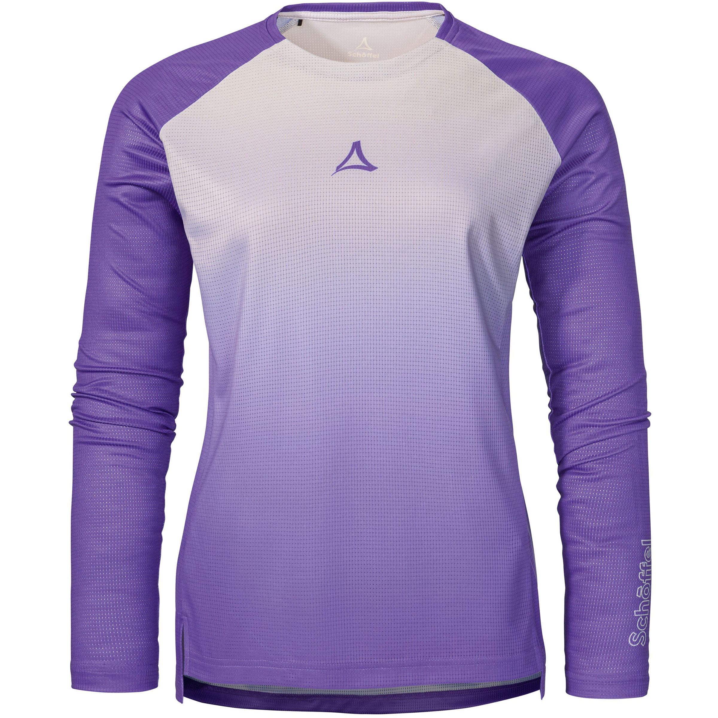 Schöffel Style Koitere Damen Longsleeves lila Größe XXL Gravel | Rennrad | Mountainbike Elastisch