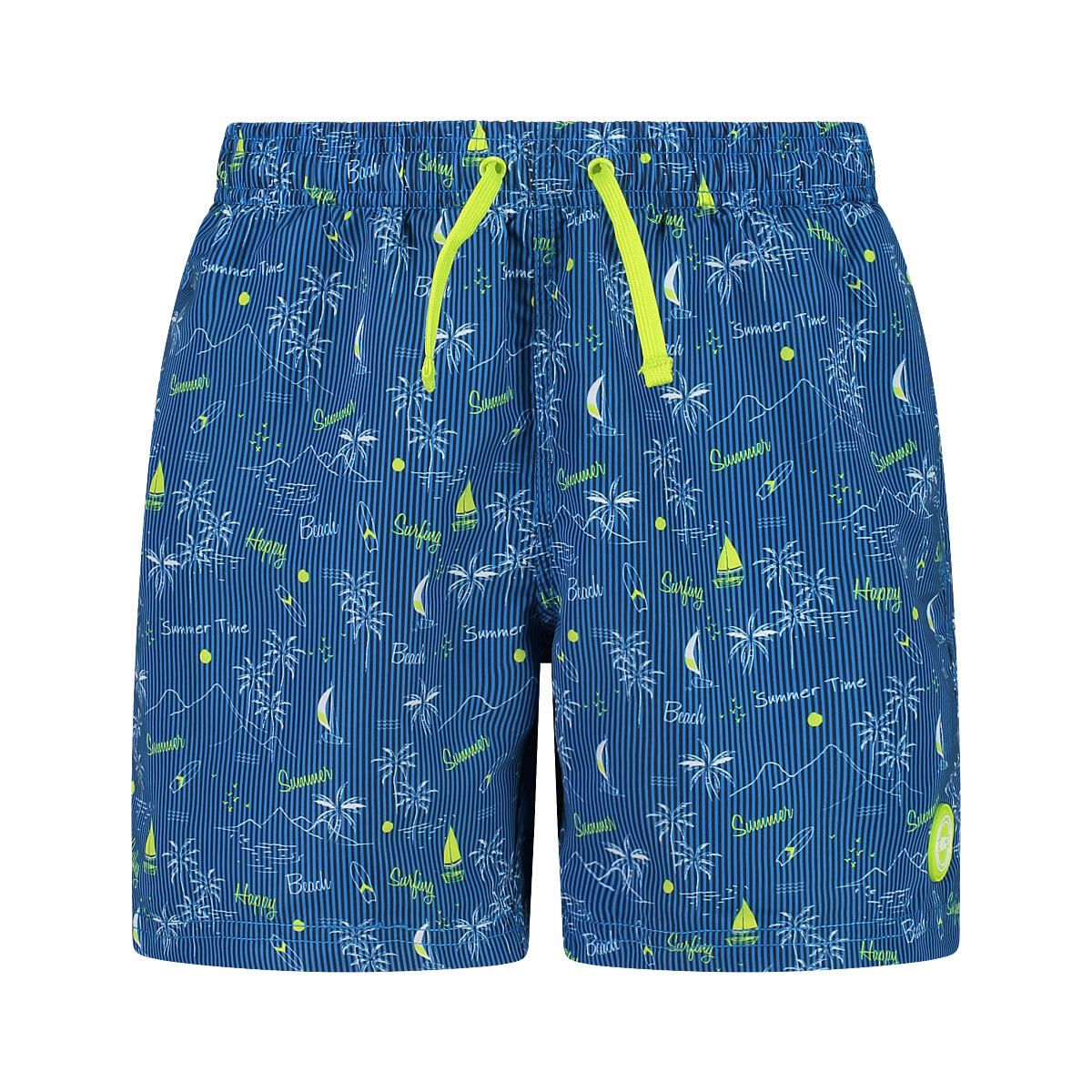 CMP KID Shorts river-navy-lime (65ZR) 128 34R9064-65ZR-128