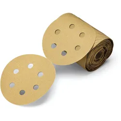 3M Stikit Schleifschleibe auf Rolle 236U, 150mm, P80, 6-fach Lochung