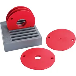 Kreg Level-Loc Reduzierringe - 5er Set PRS3050 für Einlegeplatten und Fräslift