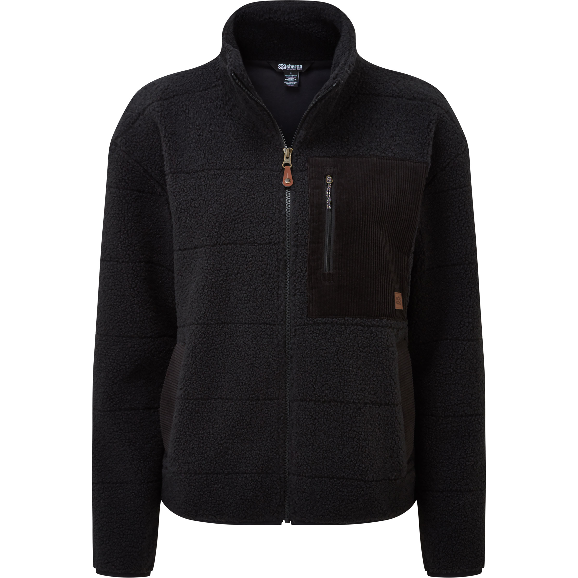 Sherpa Adventure Gear Rangeli Damen Fleecejacke schwarz Größe S Lifestyle Atmungsaktiv