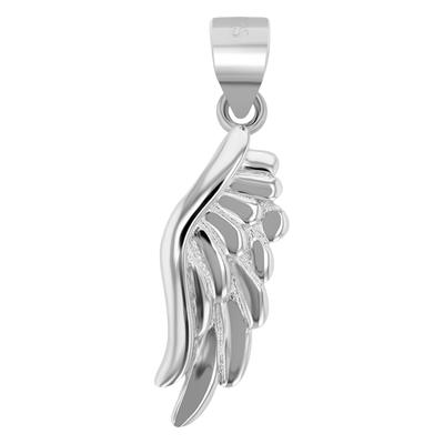 Kettenanhänger ADELIA´S "Anhänger – Flügel Anhänger aus 925 Silber", silber, Schmuckanhänger, Damen, Silber 925 (Sterlingsilber), Kettenanhänger, Ein Geschenk, das Freude macht