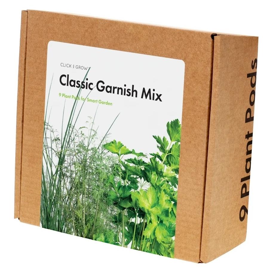 Click and Grow Click & Grow Pflanzenkapseln "Garnish Mix", 9 Stück (Kräutersamen) (PPMCGX9)