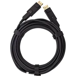 INLINE DisplayPort 1,4 AOC Kabel, 8K4K, DisplayPort Stecker abnehmbar, 10m