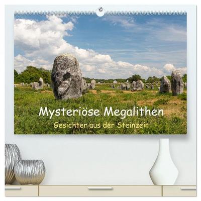 Mysteriöse Megalithen (hochwertiger Premium Wandkalender 2026 DIN A2 quer), Kunstdruck in Hochglanz