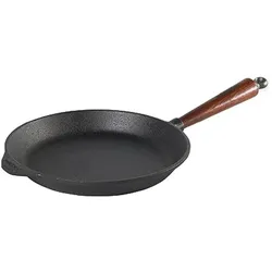 Skeppshult Gusseisen Bratpfanne 26 cm Buche, Pfanne + Kochtopf, Braun