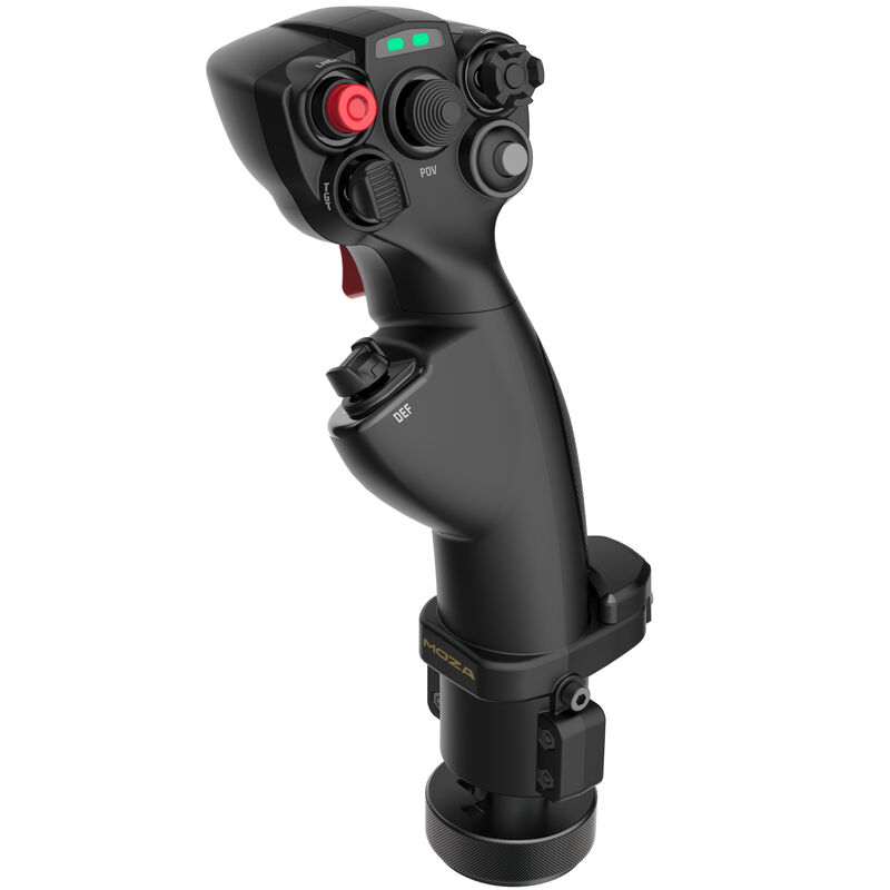 MOZA MHG Flightstick, Kampfjet-Design, ARGB - schwarz