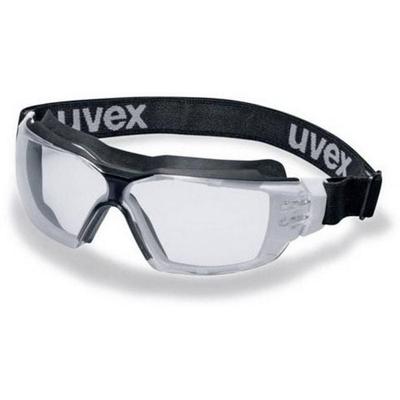 Uvex Pheos CX2 Supravision Extreme Schutzbrille - Transparent/Schwarz-Weiß