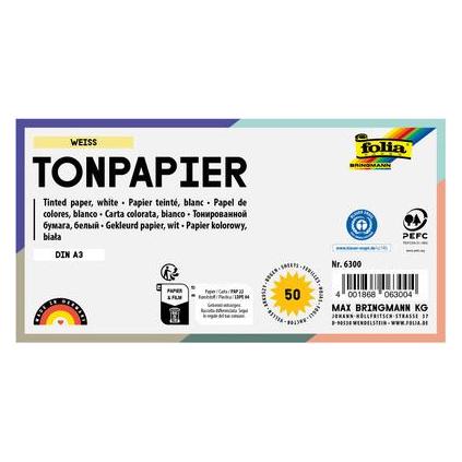 Folia Zeichenpapier farbig Format A3 (130 g/m², 1x) (6300)