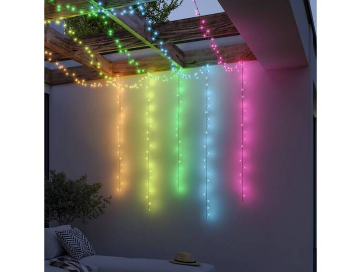 Paulmann Plug&Shine Smart Lichterkette Yuna 10 m RGB schwarz Plug & Shine Yuna, dimmbar, schwarz, Kunststoff, Modern
