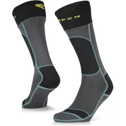 Lorpen, Unisex, Sportsocken, Ski Biowarm (L), Grau