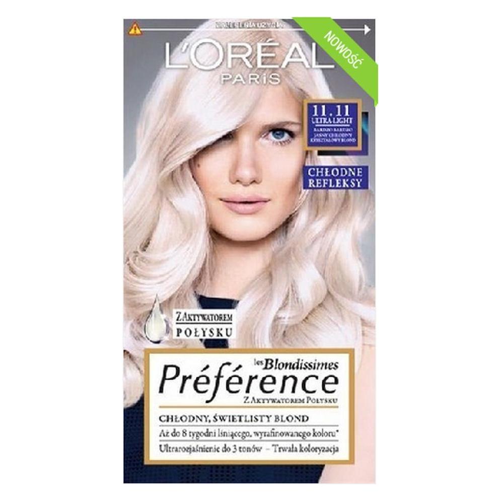 L'Oréal Paris L'Oréal Les Blondissimes Preference Hair Dye 11.11 Ultra-Light (Blond) (3600523018239)