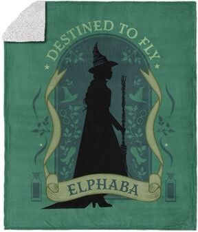 Wicked Silk Touch Sherpa Throw Blanket 50x60 inches by THE NORTHWEST GROUP in Destined (Size OS)