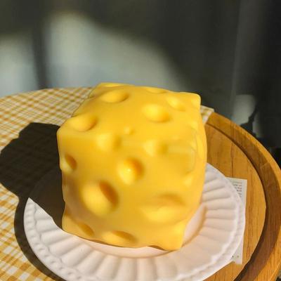 Uplift Essentials Cheese Slow Rebound Squeeze Fidget Toy Cheese Slow Rebound Squeeze Fidget Toy