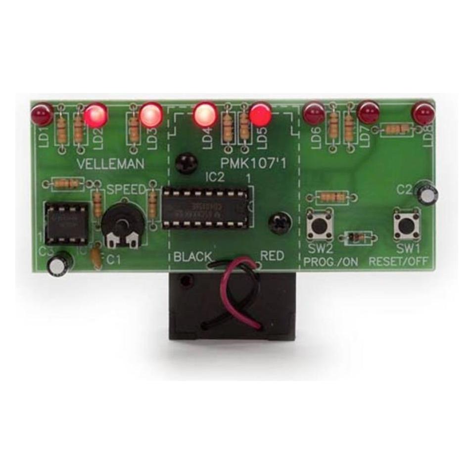 Whadda Bausatz Lauflicht mit LED's (WSL109)