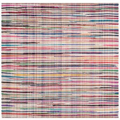 SAFAVIEH Handmade Rag Rug Annalee Stripe Cotton Rug