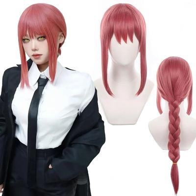 Uplift Essentials Angel Devil Orange Brown Cosplay Wig makima