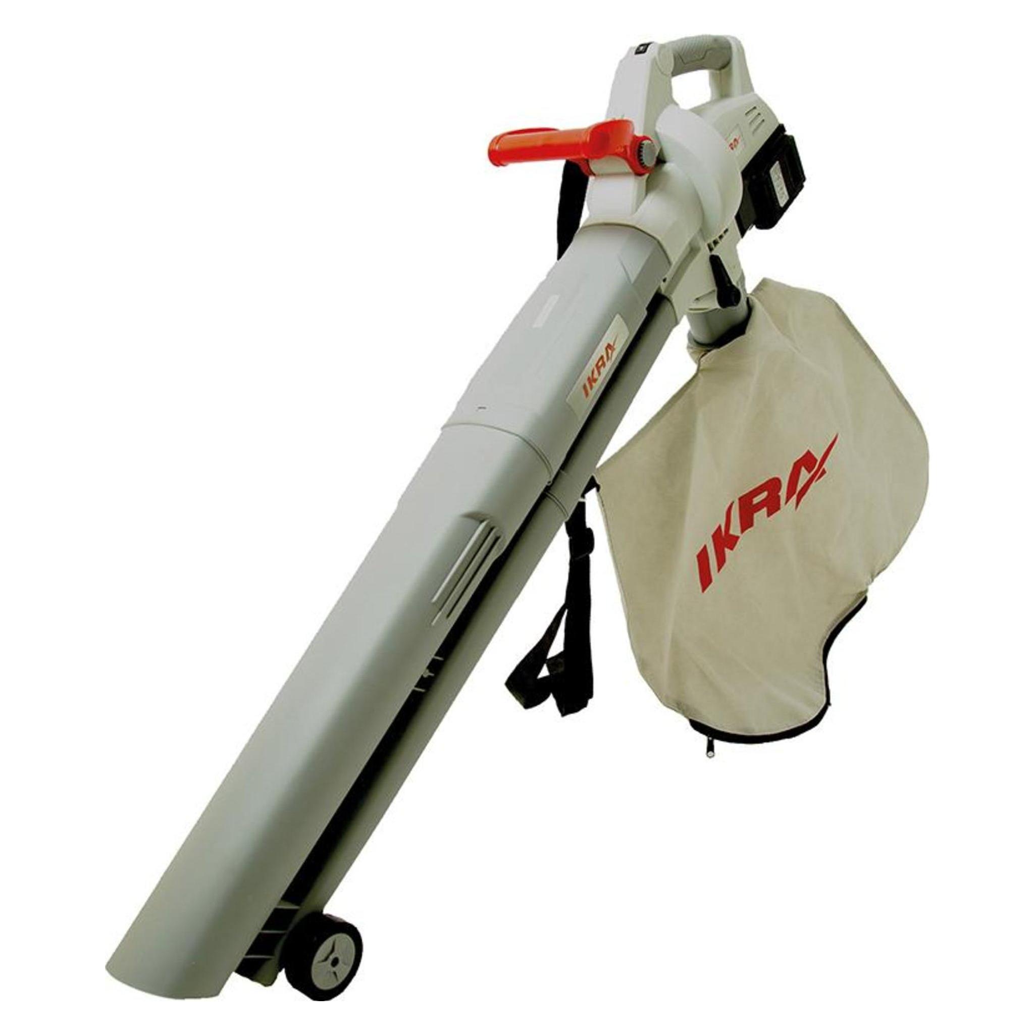 Ikra Akku Laubsauger ICBV 2/20 Akku 40V 2 x 20V (Akkubetrieb, Laubbläser, Laubsauger) (4010951740647)