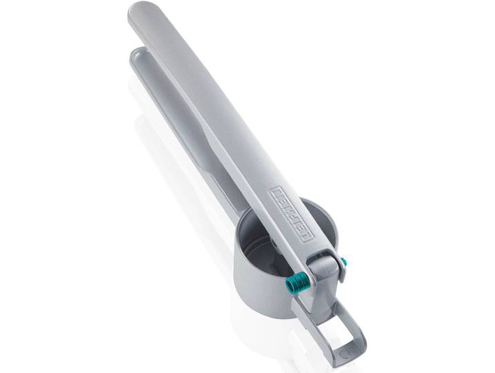 Kartoffelpresse LEIFHEIT 3242 , grau (anthrazit), B:9,5cm L:42cm T:11cm, Metall, Küchenpressen, Kartoffelpresse, für Kartoffel, Spätzle usw.