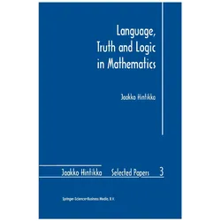 Language, Truth and Logic in Mathematics, Fachbücher von Jaakko Hintikka