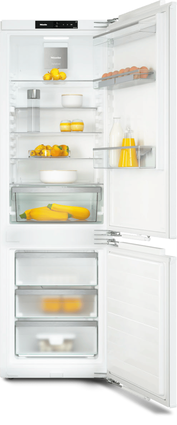 Miele KFN7734E 183 l / 70 l Einbau Kühl-/Gefrierkombination 227 kWh NoFrost 12446590