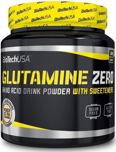 BiotechUSA Glutamine Zero Lemon 300 g Lemon