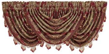 J. Queen New York Maribella Window Waterfall Valance