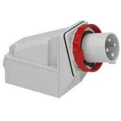Schneider Electric 81582 WandgeräteCEE Stecker, 63A, 3p+E, 380-415 V AC, IP67