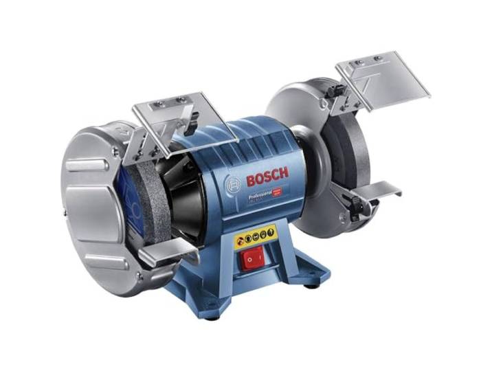 Bosch Professional touret à meuler GBG 60-20 (puissance 600 W\, meule de Ø 200 mm\, régime à vide 3 600 tr/min\, avec 2 meules à grain normal)