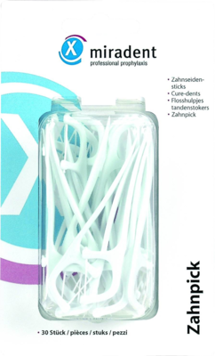 Hager Pharma GmbH MIRADENT Zahnpick Zahnseidensticks 30 St 02172716
