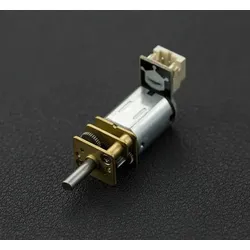 DFRobot Micro Metal Gear Motor mit Connector, 443RPM, 30:1, 1.2kgcm, 40mA Leerlaufstrom, 6V