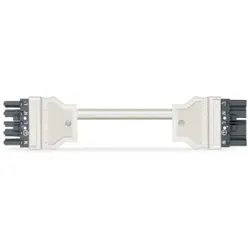 Wago 771-8985/017-104 konfektionierte Verbindungsleitung,Eca,Buchse Stecker,dunkelgrau 7718985017104