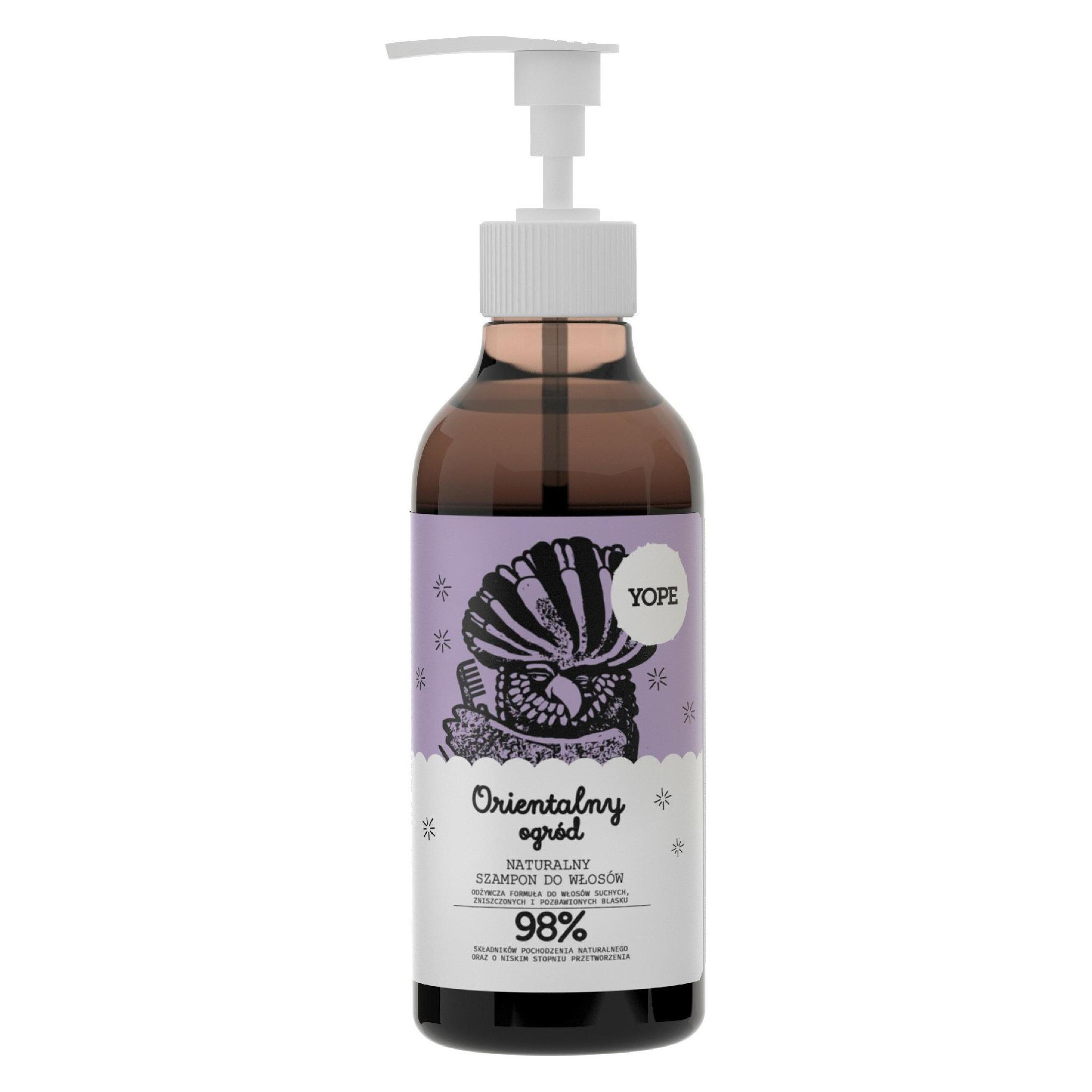 Yope Natural Hair Shampoo Oriental Garden 300Ml (Flüssiges Shampoo, 300 ml) (690387)