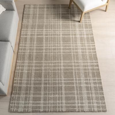 Nuloom Tirza Plaid Wool Area Rug