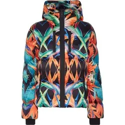 PLEIN SPORT Jacke FLOWERS, Größe XXL in Schwarz 0221