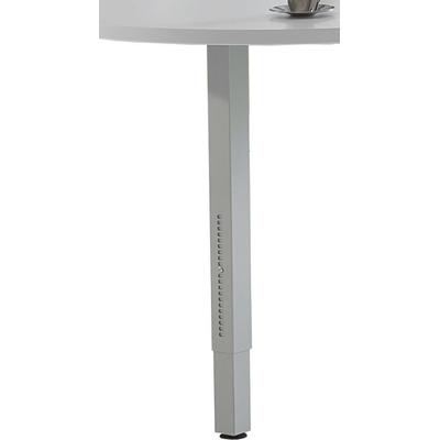 Hammerbacher Stützfuß 6cm quadratisch R Silber