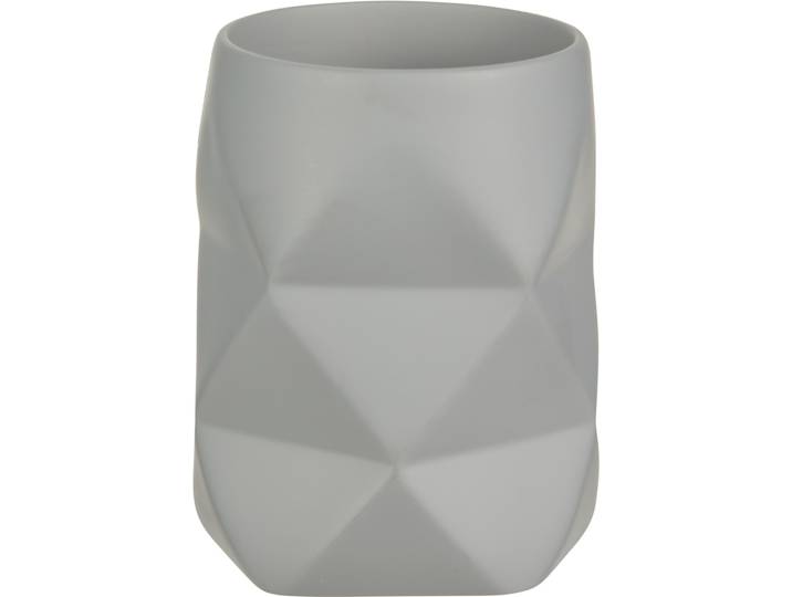 Zahnputzbecher Crackle Platin